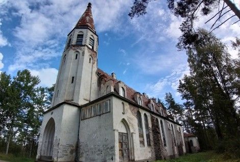 Лютеранская кирха. Лумиваара